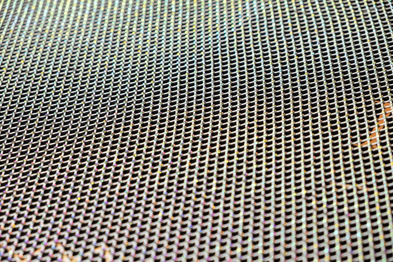 plastic and resilient mesh surface view 327341